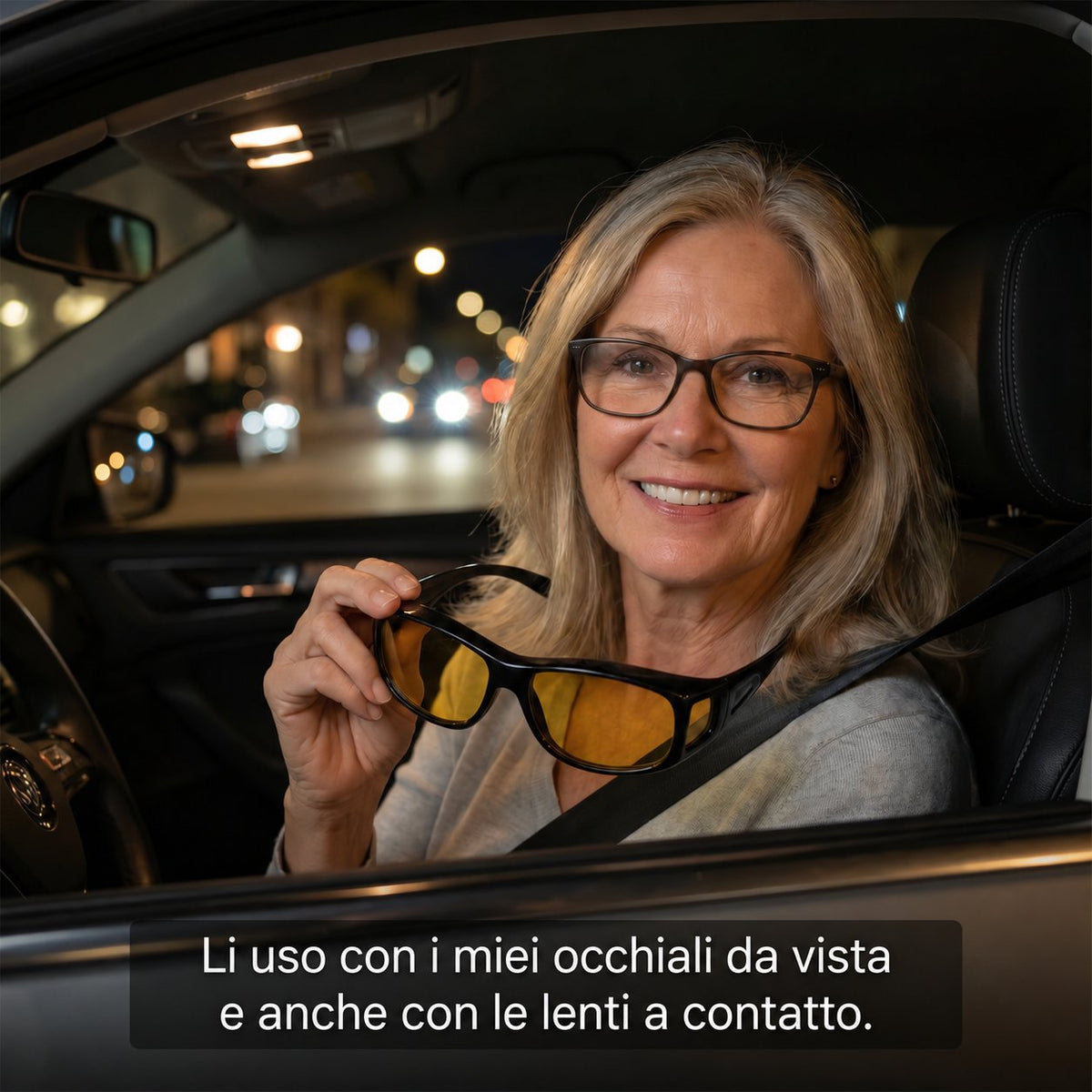 Olvéa Notte in auto